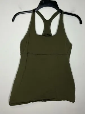Lululemon Satnam tank olive green size‎ 10 thumbnail 1