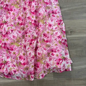 Astr the Label Ferreira Bustier Midi Dress Bright Floral Pink Women Size Small thumbnail 6