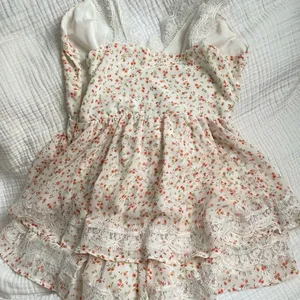 Altar'd State Floral Lace Trim romper thumbnail 2