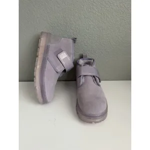 UGG Neumel Clear Chukka Suede Boots Women's Sz 9 1137030 Lilac Purple Lavender thumbnail 2