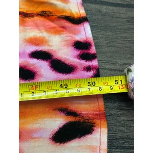 Apt. 9 Pink Orange Abstract Animal Print‎ Strapless Maxi Dress Tropical Medium thumbnail 7