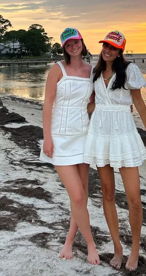 Mabel Mini Dress White thumbnail 1