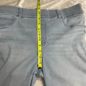 SPANX Light Wash Jeans XL tummy control pull-on pants thumbnail 8