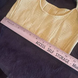 Free People Intimately Butter Yellow Brami Cami bralette crop tank‎ XS soft knit thumbnail 6