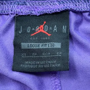 Jordan Sport Womens Diamond Basketball Shorts Purple Loose Fit Jumpman‎ XS thumbnail 4