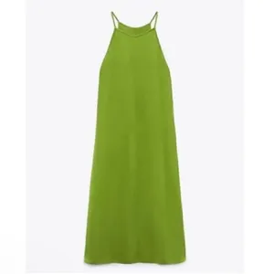 Zara Green MIDI Sleeveless Dress(Size Medium) thumbnail 4