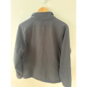LL Bean Womens Black Softshell Fleece Lined Full Zip Jacket M Regular Size M thumbnail 4