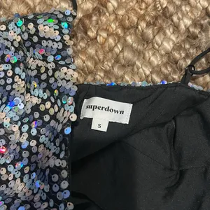 Superdown Revolve Sparkling Sequin Mini Dress Size Small thumbnail 6