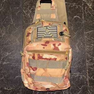 Camo tan Crossbody bag thumbnail 9