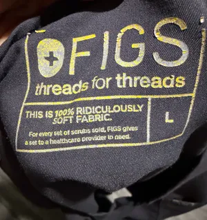 Figs Sz L Scrub Top thumbnail 5