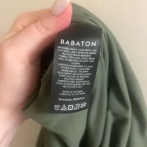 ✨Babaton Contour Squareneck Green Sz Small Romper✨ thumbnail 13