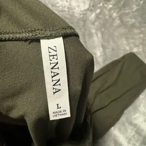 Zenana Outfitters Green Leggings thumbnail 3