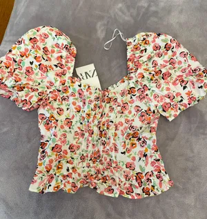 ZARA Blouse Top thumbnail 1
