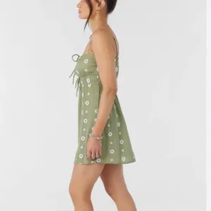 O'Neill Yazza green mini dress size M thumbnail 5