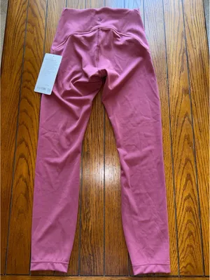Lululemon Instill High Rise 25” Mulled Wine Size 4 NWT thumbnail 2
