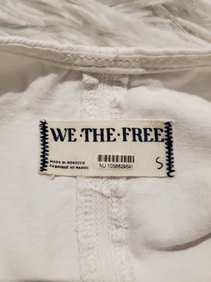 We The Free High Roller High Roller Shortalls in White Small thumbnail 7