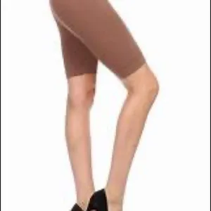 Yelete Biker Shorts Womens One Size Brown‎ Seamless Activewear thumbnail 2