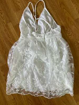 Floral dress White thumbnail 4