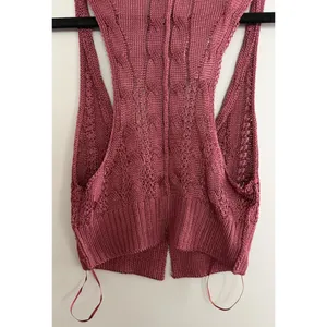 Free‎ People "The Vest Of Us" Marsala Women's Size X-Small thumbnail 6