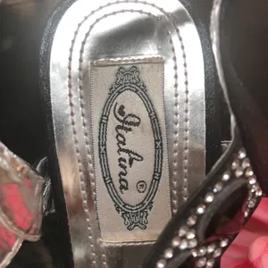 Cute black leather w/rhinestones & Blk jewels thumbnail 3
