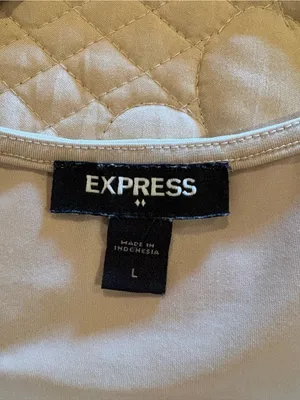 Express Body Contour Compression High Neck Bodysuit women’s L thumbnail 4