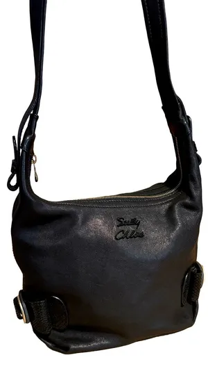 See By Chloe Black Leather Slouchy Shoulder Bag thumbnail 1