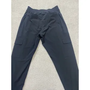 Athleta Pants Womens 12 Black Cargo Stretch Joggers Athletic Outdoor Zip Pocket thumbnail 8