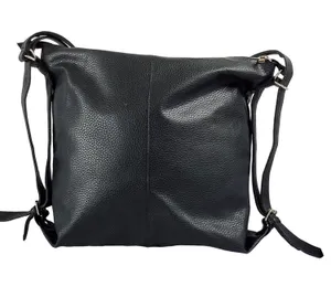 Black Vegan Leather Bag thumbnail 1
