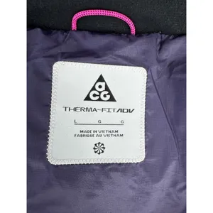 Nike ACG Therma-FIT ADV Lunar Lake Puffer Vest Purple Print Womens L Gorpcore thumbnail 4