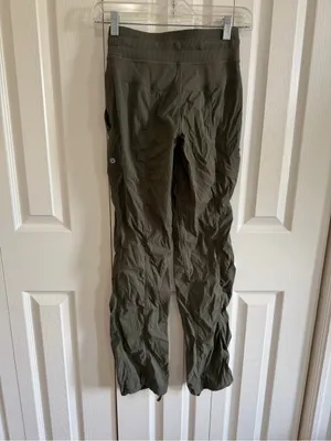Lululemon Dance Studio Mid-Rise Pant *Full Length Army Green Size 0 thumbnail 6