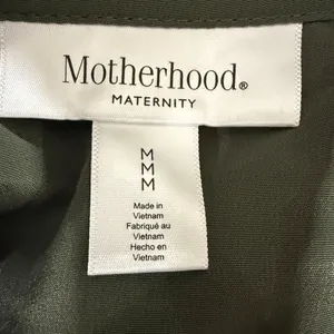 Motherhood Maternity Olive Green‎ Dress thumbnail 2