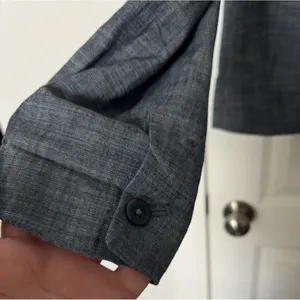 GAP Blazer Classic Academy Size 4 Blue Preppy Twee Lined Career thumbnail 6