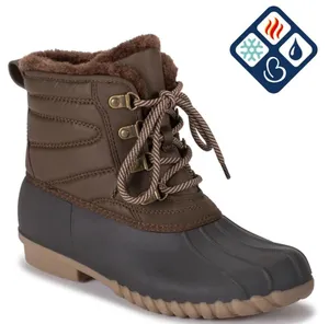 BareTraps Flynn warm lined cushioned winter snow duck boots size 7 NEW thumbnail 1