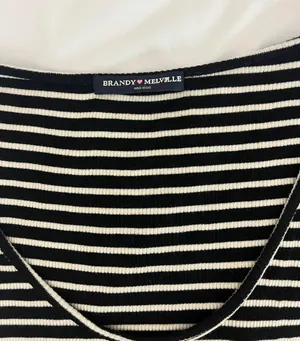 Brandy Melville Striped Long Sleeve thumbnail 2
