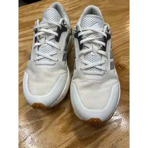 Adidas Cloudfoam Sneaker Women's 6.5 White Lace Up Running Shoes HWA 1Y3001 S25 thumbnail 2