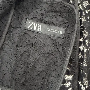 Zara Elegant Black Lace Blazer thumbnail 12