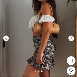 Zara ruffle mini skirt thumbnail 5