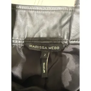 Marissa Webb Dixon Paper Bag Lamb's Leather Short size 2 thumbnail 4
