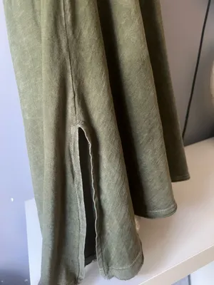 Free People Olive Green Blouse  thumbnail 3