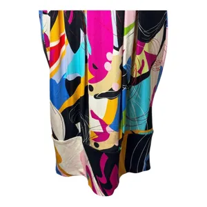 Diane Von‎ Furstenberg Dress Women 8 Blue Pink Silk Blend Eliot Butterfly Mini thumbnail 9