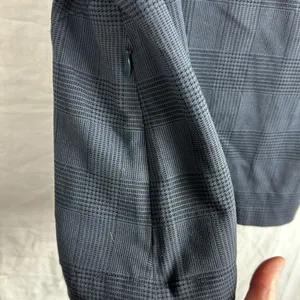 Athleta Women's Plaid Everyday Skort Skirt Stretchy Liner Shorts Sz S Black Gray thumbnail 10