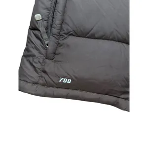 The North Face Nuptse 700 Puffer Vest Womens Large Brown Full Zip Down Fill thumbnail 4