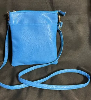 Blue Small Compact Women’s Crossbody Shoulder Bag Purse thumbnail 1