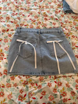 Denim mini skirt Blue thumbnail 2