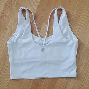 SIORO High Impact Strappy Crop Top Sports Bra thumbnail 7