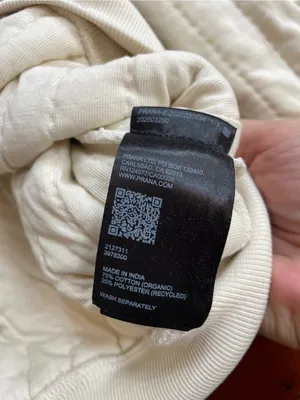 PrAna Cedar and Sage Organic Pullover Quilted Sweatshirt in Canvas Sz XL 🧡🎀 thumbnail 9