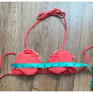Bettinis‎ women's coral bikini swim suit top- small thumbnail 3