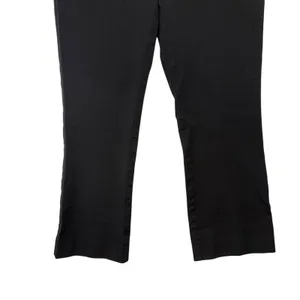 Maeve by Anthropologie Black Cropped Kick Flare Classic‎ Chic Smart Pants Size 4 thumbnail 5