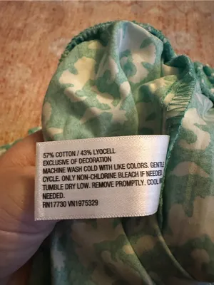NWT roller rabbit x target green stamped floral poplin boxer shorts size large thumbnail 4