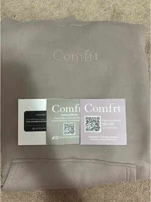 Comfrt Hoodie Gray thumbnail 2